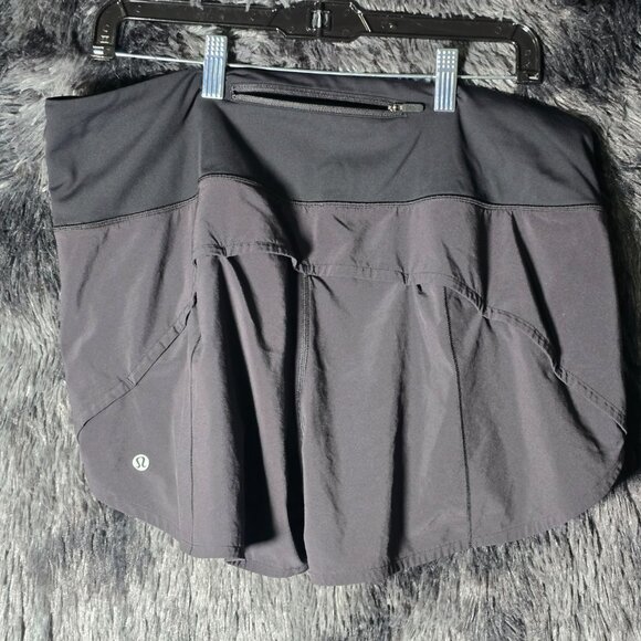 Lululemon Speed Up Shorts Black Women’s Athletic Running - Picture 4 of 11